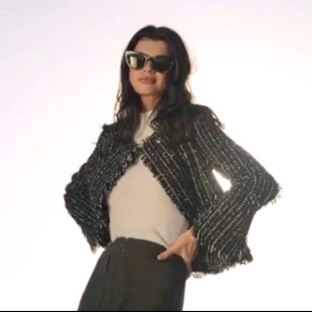 CLASSIC TWEED B&W JACKET